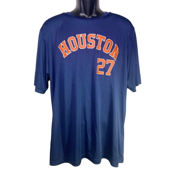 MLB #27 ALTUVE Genuine Merchandise TX3 Cool Houston Astros Men T-shirt Men Sz XL - Picture 1 of 11